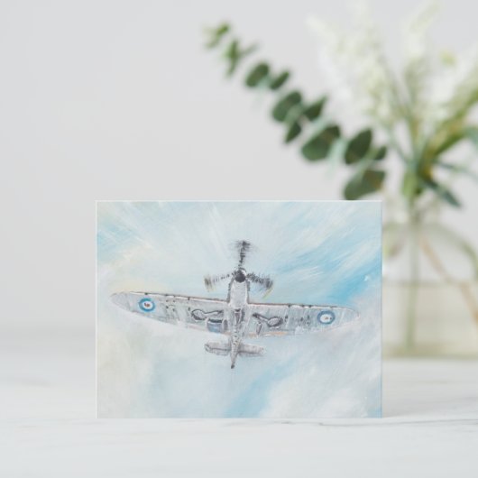 SPITFIRE. "Ace of Spades". 2014. Postkarte (Stehend Vorderseite)