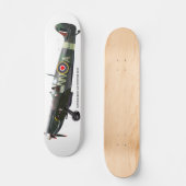 Spitfire Aircraft Skateboard (Vorderseite)
