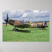 Spitfire AR213 Poster (Vorne)