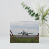 Spitfire bereit für den Start Postkarte (Stehend Vorderseite)