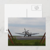 Spitfire bereit für den Start Postkarte (Vorne/Hinten)