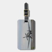 Spitfire bereit zum Start Gepäckanhänger (Vorderseite vertikal)