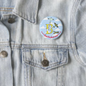 Spitfire Blue Sky B Initial Abzeichen Button (Beispiel)