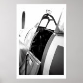 Spitfire Cockpit Poster (Vorne)
