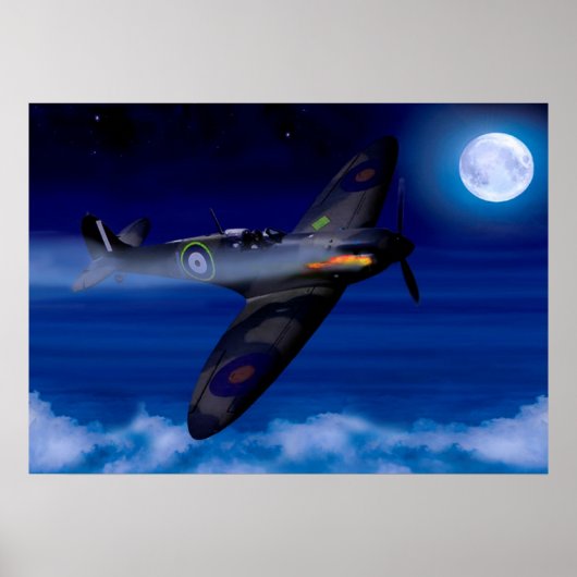 Spitfire Coming Zuhause Poster (Vorne)