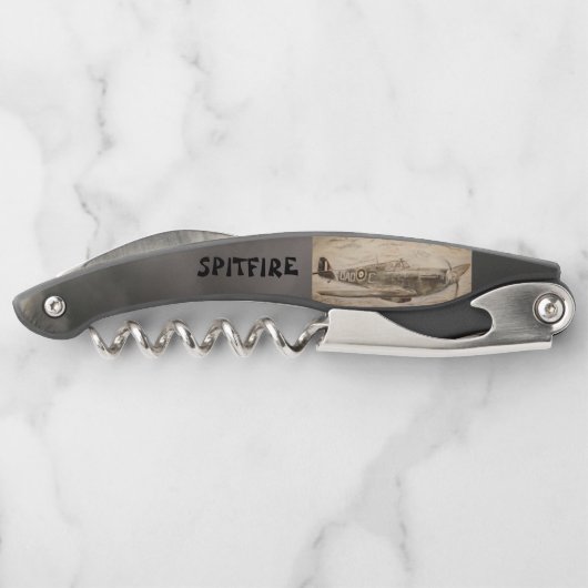 SPITFIRE CORKSCREW/ FLASCHENOPENER KELLNERMESSER (Rückseite)