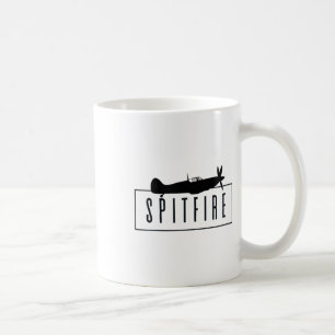 Spitfire, ein ikonisches britisches Kämpfer-Flugze Kaffeetasse