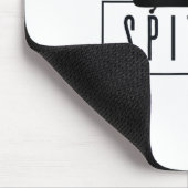Spitfire, ein ikonisches britisches Kämpfer-Flugze Mousepad (Ecke)