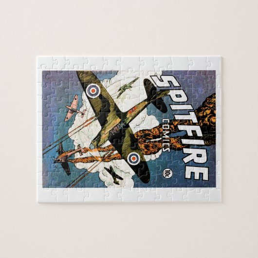 Spitfire Fighter Aircraft Puzzle (Horizontal)