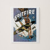 Spitfire Fighter Aircraft Puzzle (Vertikal)