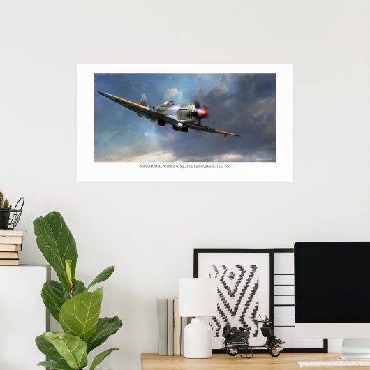 SPITfire FR.XVIII Poster (Heimbüro)