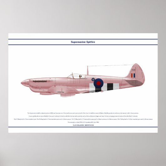 Spitfire GB 16 Sqn 2 Poster (Vorne)