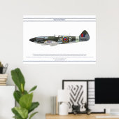 Spitfire GB 1 Sqn 1 Poster (Heimbüro)