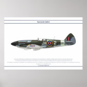 Spitfire GB 1 Sqn 1 Poster (Vorne)