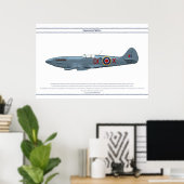 Spitfire GB 2 Sqn 1 Poster (Heimbüro)