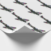 Spitfire Geschenkpapier (Ecke)