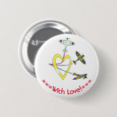 Spitfire Herz Button (Vorne & Hinten)