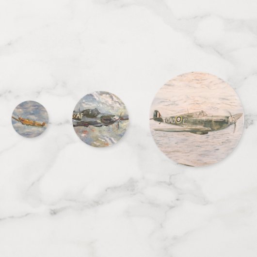 SPITFIRE & Hurrikantisch Confetti Konfetti (Rückseiten)