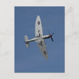 Spitfire im Flug. Postkarte