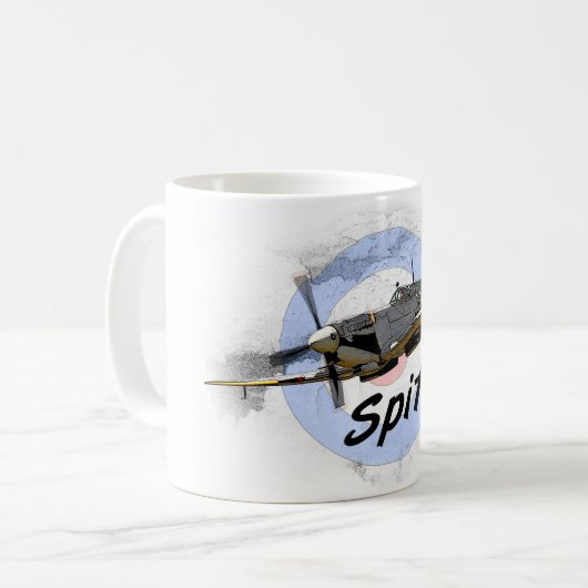 Spitfire Kaffeetasse (Vorderseite Links)