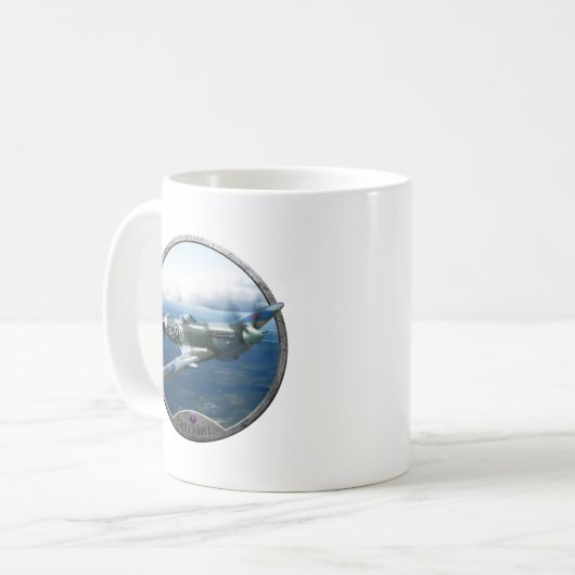 Spitfire Kaffeetasse (Vorderseite Links)
