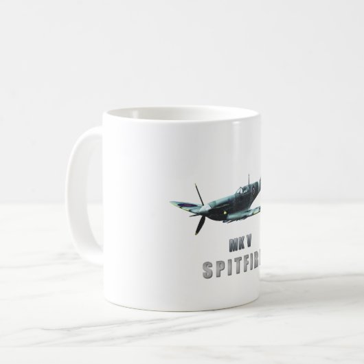 Spitfire Kaffeetasse (Vorderseite Links)