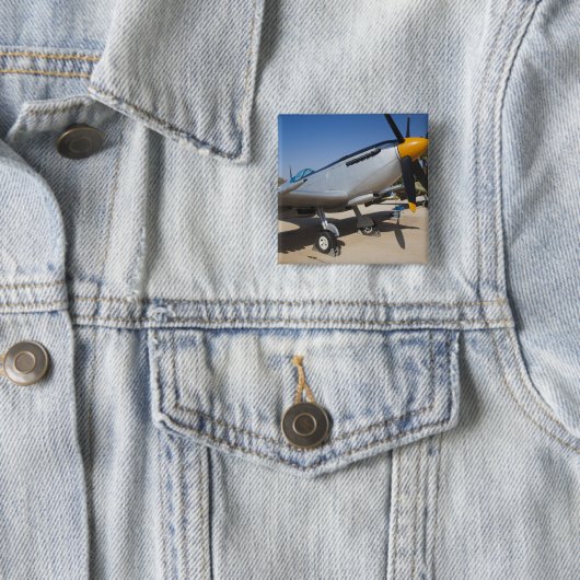 Spitfire-Kämpfer aus Großbritannien Button (Beispiel)