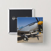 Spitfire-Kämpfer aus Großbritannien Button (Vorne & Hinten)