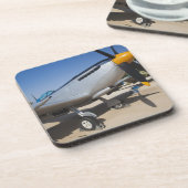 Spitfire-Kämpfer aus Großbritannien Getränkeuntersetzer (Linke Seite)