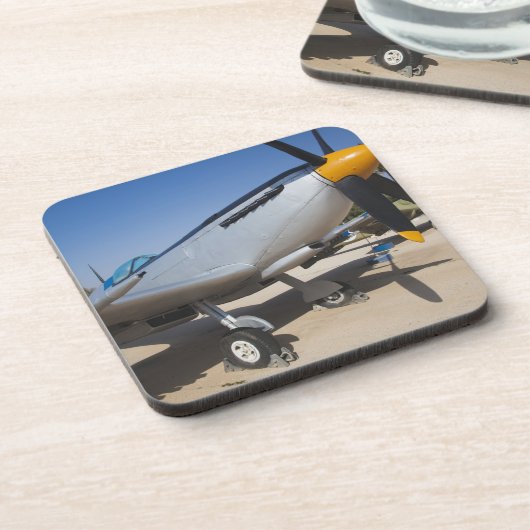 Spitfire-Kämpfer aus Großbritannien Getränkeuntersetzer (Linke Seite)