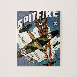 Spitfire Kampfflugzeug - Zweiter Weltkrieg Puzzle