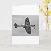 Spitfire Karte (Gelbe Blume)