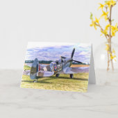 Spitfire Karte (Gelbe Blume)