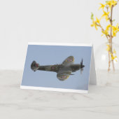 Spitfire Karte (Gelbe Blume)