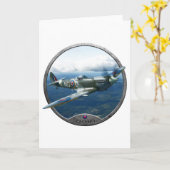 Spitfire Karte (Gelbe Blume)