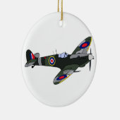 Spitfire Keramik Ornament (Rechts)