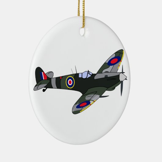 Spitfire Keramik Ornament (Rechts)