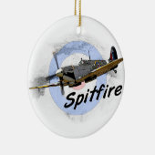 Spitfire Keramik Ornament (Rechts)