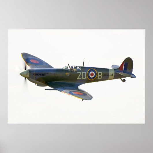 Spitfire MH-434 Poster (Vorne)