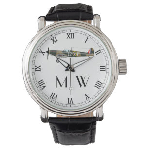 Spitfire   Mit Monogramm Überwachung Armbanduhr