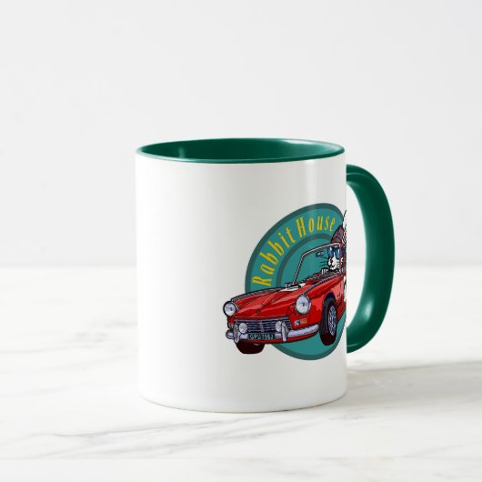 Spitfire Mk2 マグカップ Tasse (VorderseiteRechts)