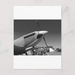 Spitfire Mk 1A Postkarte