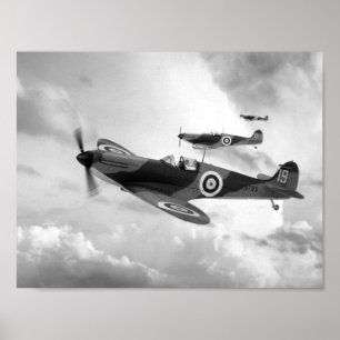 Spitfire Mk I Poster