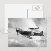Spitfire Mk I Postkarte (Vorne/Hinten)