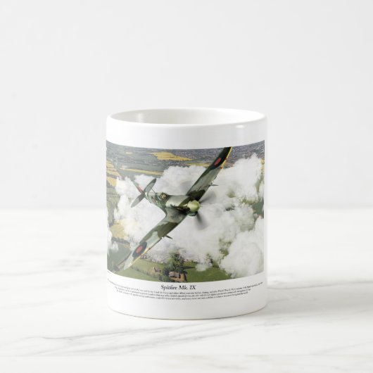 Spitfire Mk. IX Kaffeetasse (Mittel)