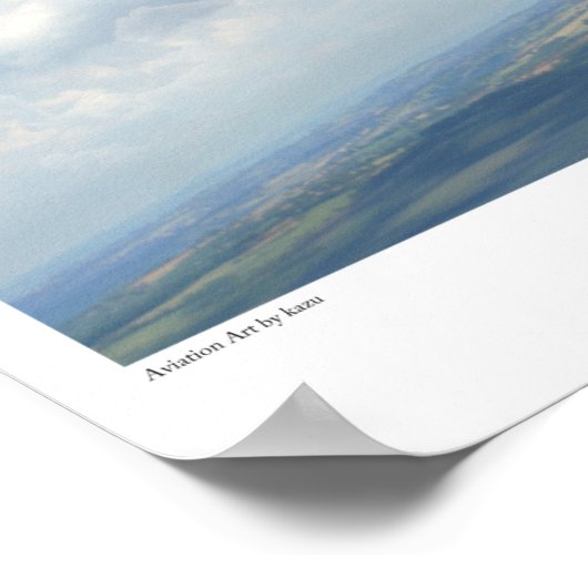 Spitfire Mk. IX Poster (Ecke)