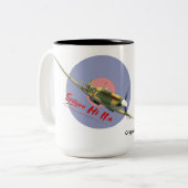 Spitfire MKIIa Tasse (Vorderseite Links)