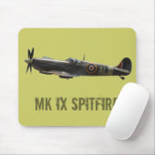 Spitfire Mousepad (Mit Mouse)