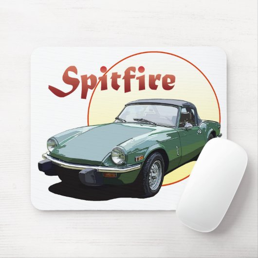 Spitfire Mousepad (Mit Mouse)