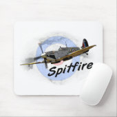 Spitfire Mousepad (Mit Mouse)